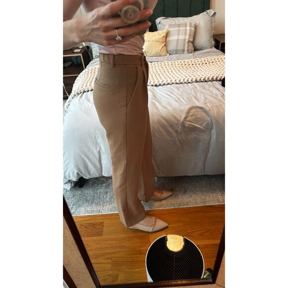 Abercrombie & Fitch Tailored Relaxed Straight Pants - Picture 2 of 4